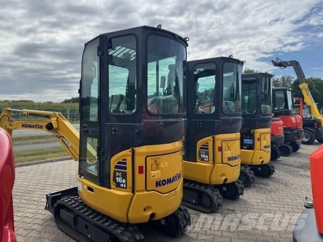 Komatsu PC 16 Мини-экскаваторы