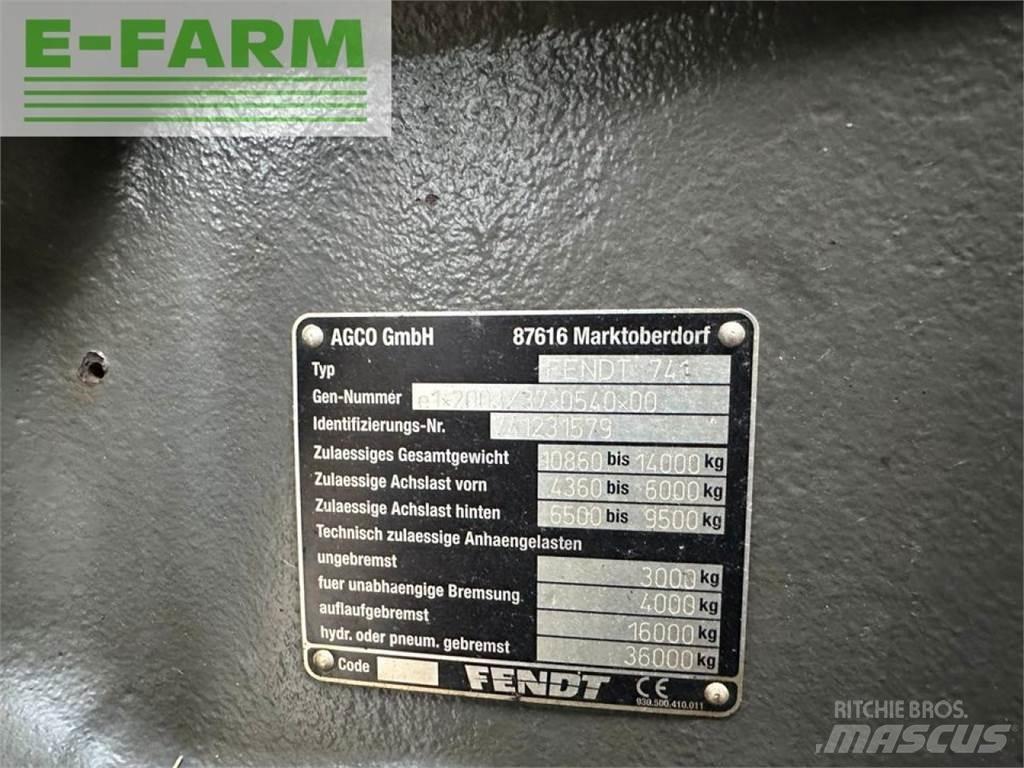 Fendt 720 Vario Трактора