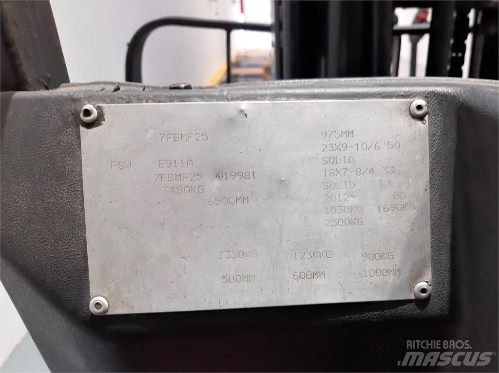 Toyota 7FBMF25 Электропогрузчики