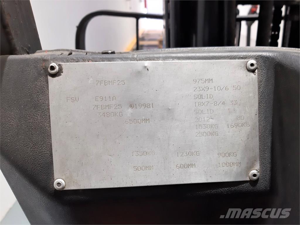 Toyota 7FBMF25 Электропогрузчики