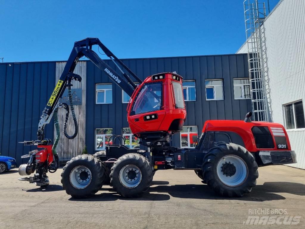 Komatsu 931 Харвестеры