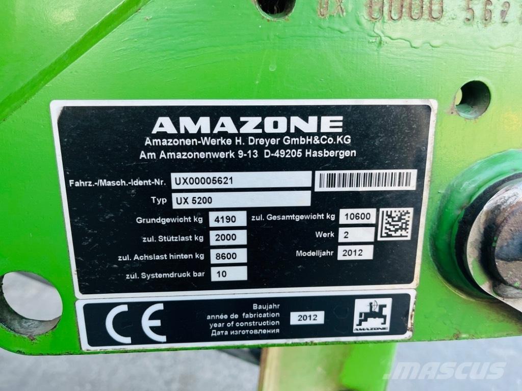 Amazone UX 5200 Прицепные опрыскиватели
