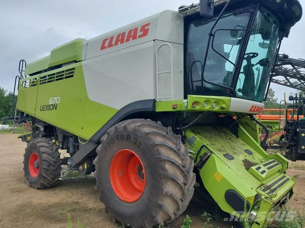CLAAS Lexion 670 Зерноуборочные комбайны