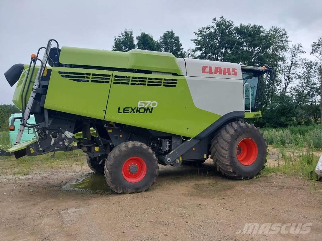 CLAAS Lexion 670 Зерноуборочные комбайны