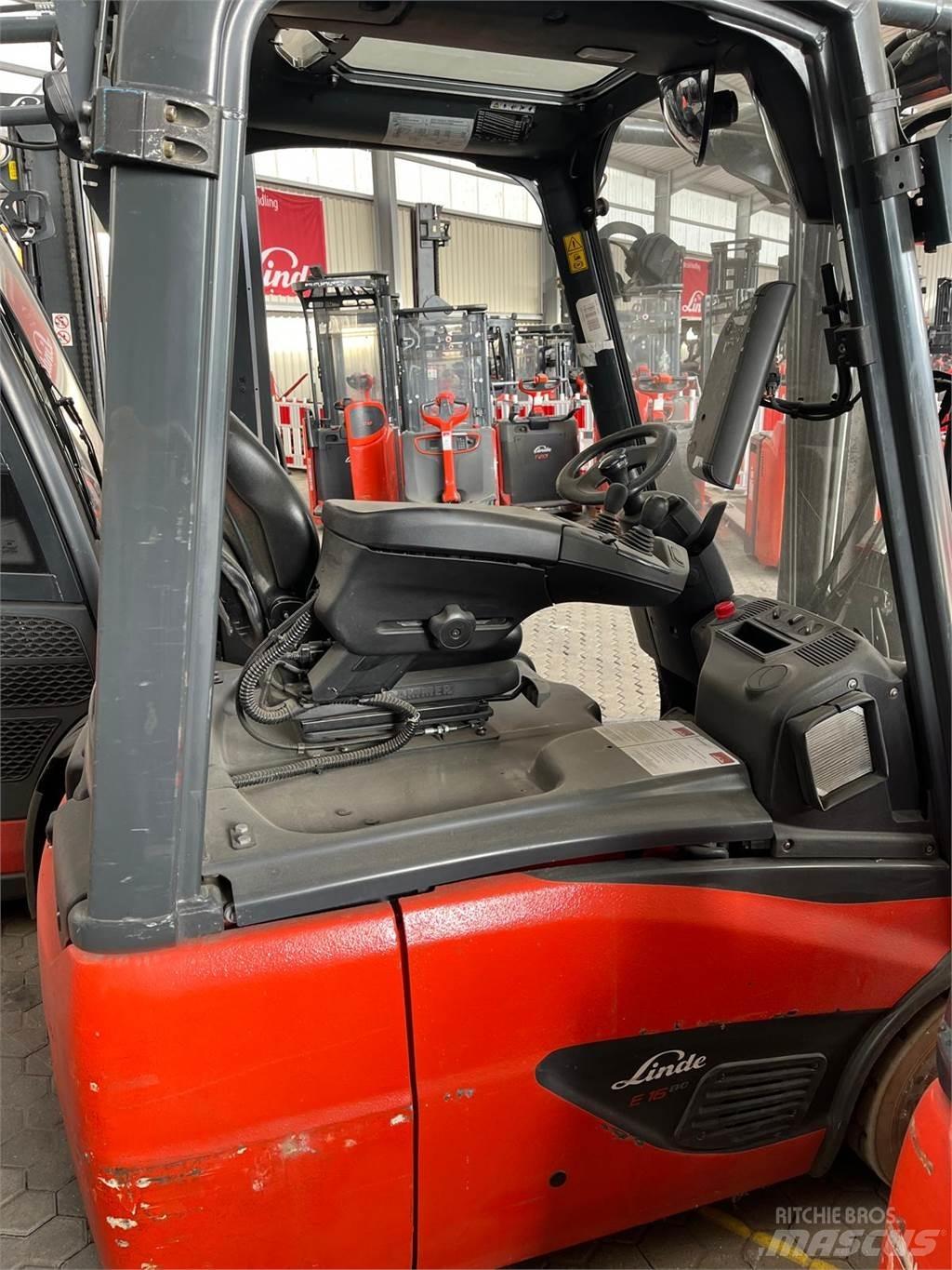 Linde E16C Электропогрузчики