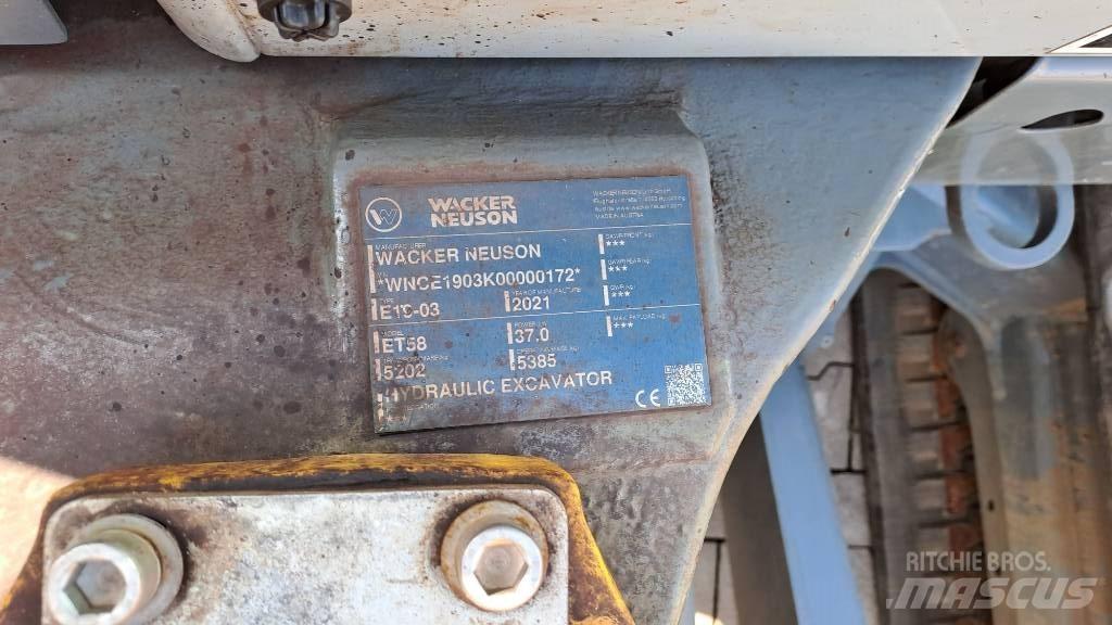 Wacker Neuson ET58 Гусеничные экскаваторы