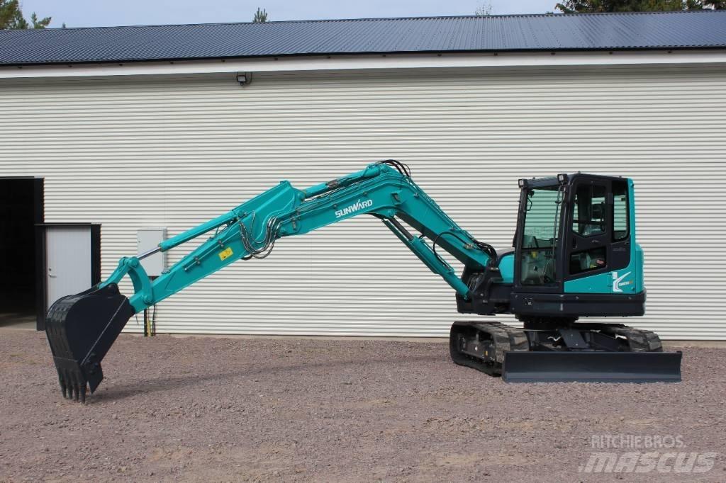 Sunward SWE 90 UF Малые экскаваторы 7т-12т