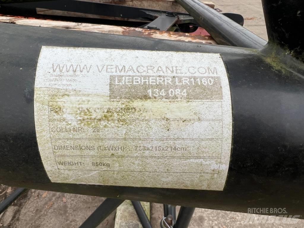 Liebherr LR 1160 Запчасти для кранов