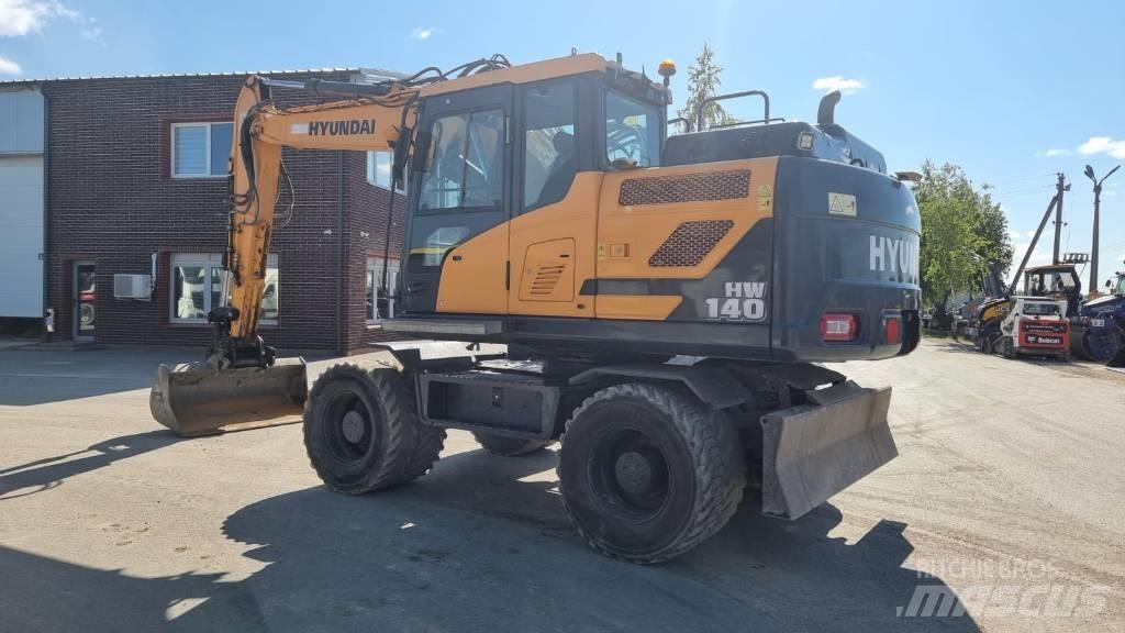Hyundai HW 140 Колёсные экскаваторы