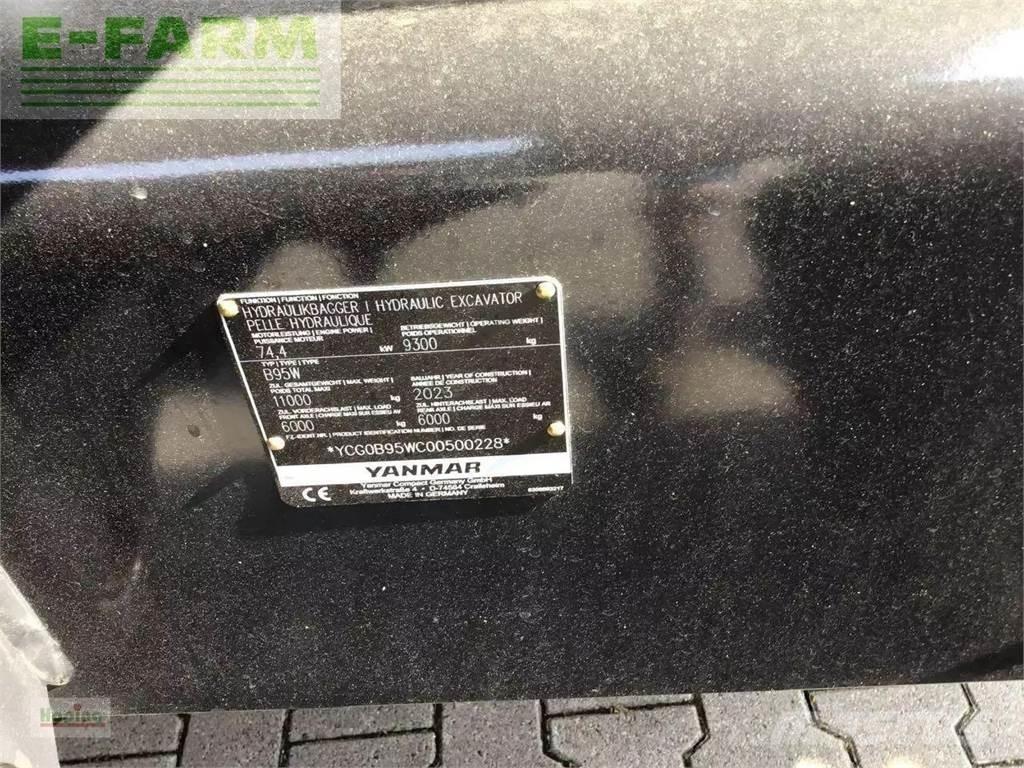 Yanmar b95w/5 Колёсные экскаваторы