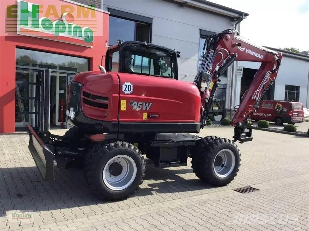 Yanmar b95w/5 Колёсные экскаваторы