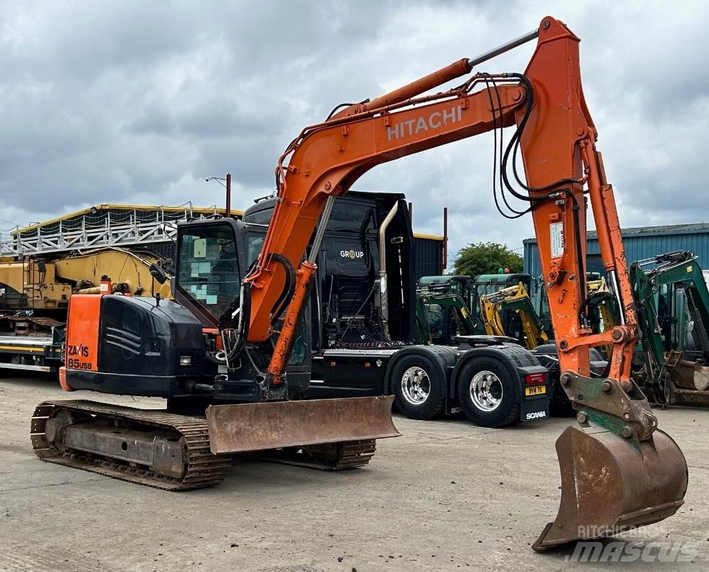 Hitachi Zaxis 85 USB Малые экскаваторы 7т-12т
