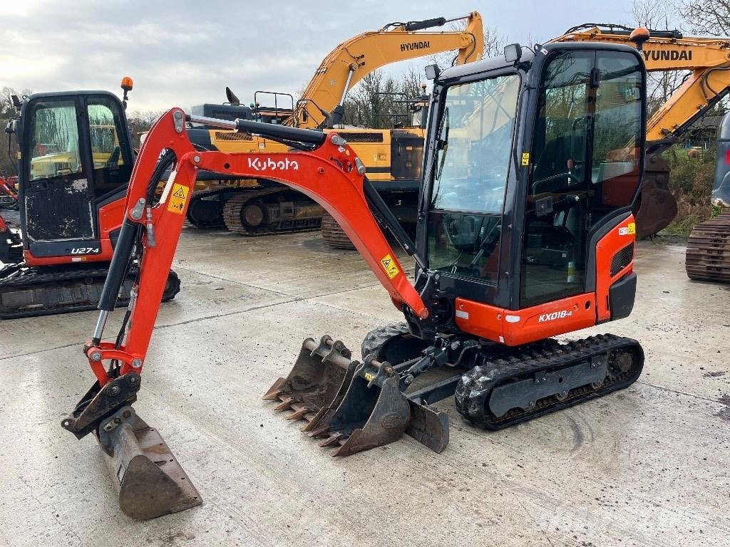 Kubota KX 018-4 Мини-экскаваторы