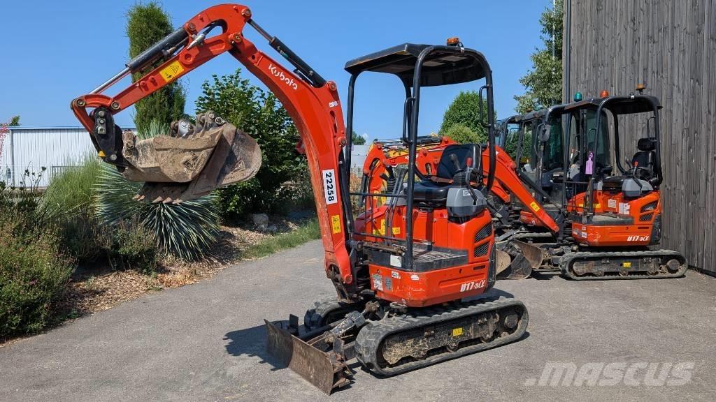 Kubota U 17-3 Мини-экскаваторы