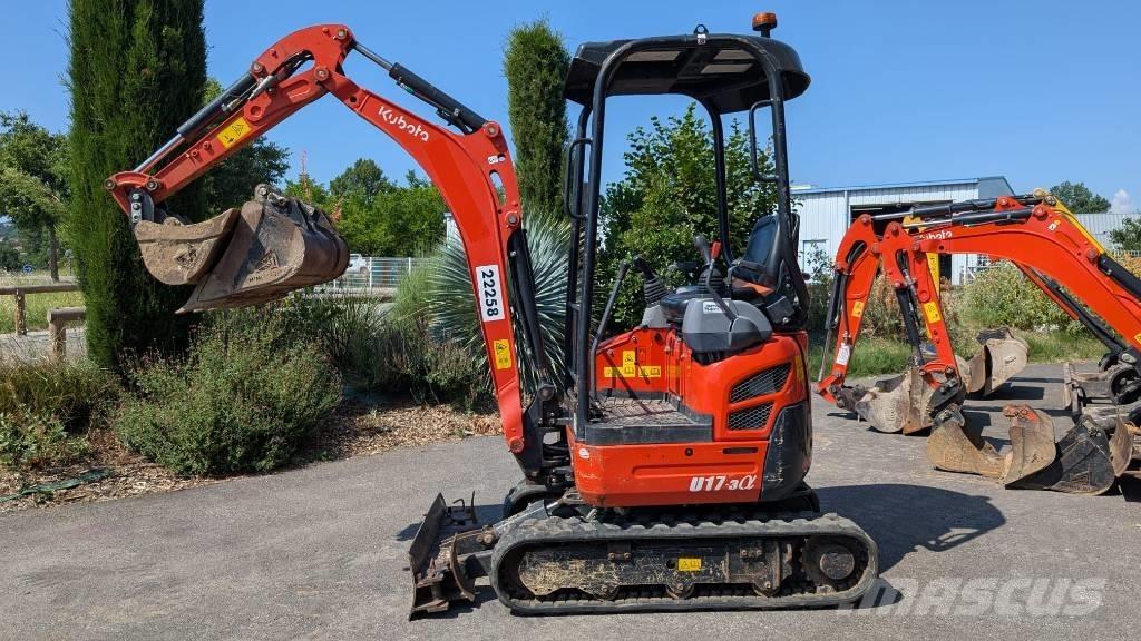 Kubota U 17-3 Мини-экскаваторы