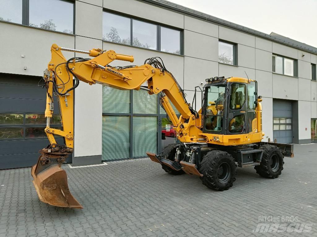 Komatsu PW118 MR-11 Колёсные экскаваторы