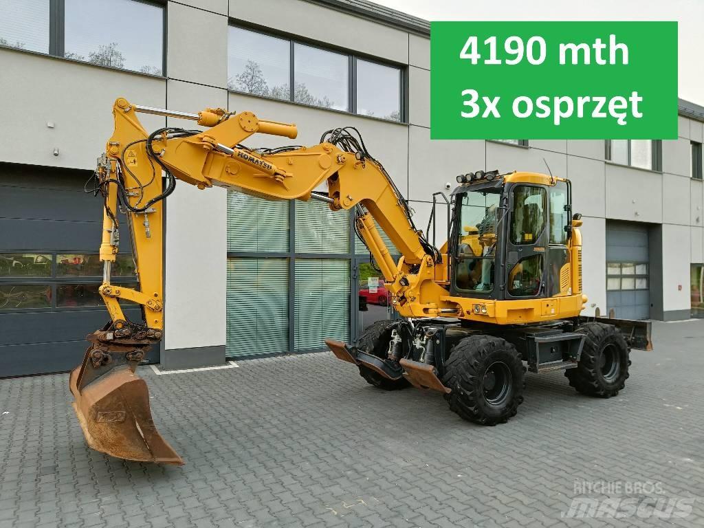 Komatsu PW118 MR-11 Колёсные экскаваторы