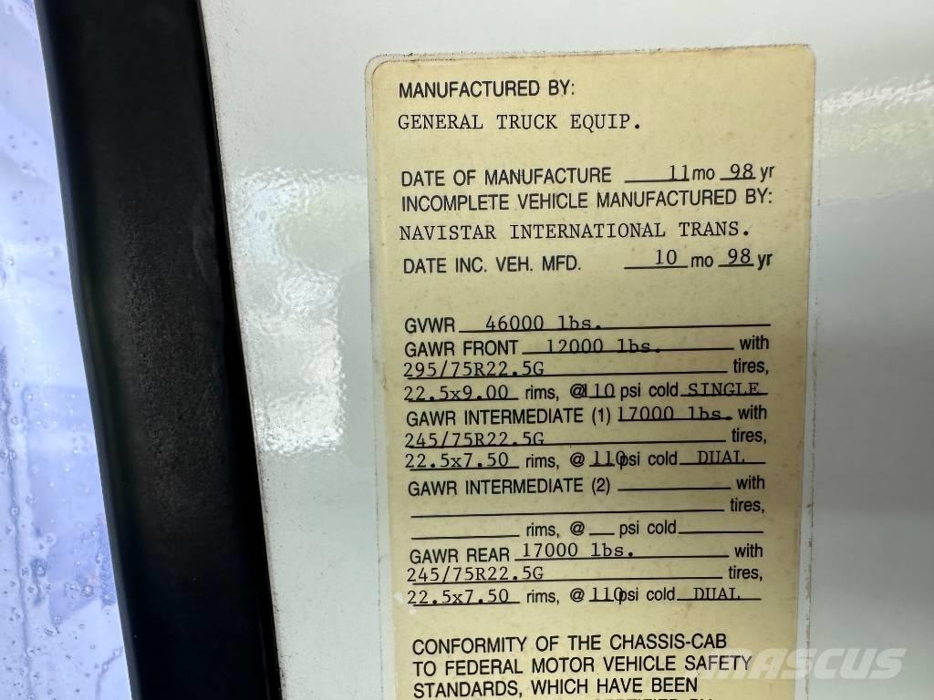 International 4900 Специальные грузовики