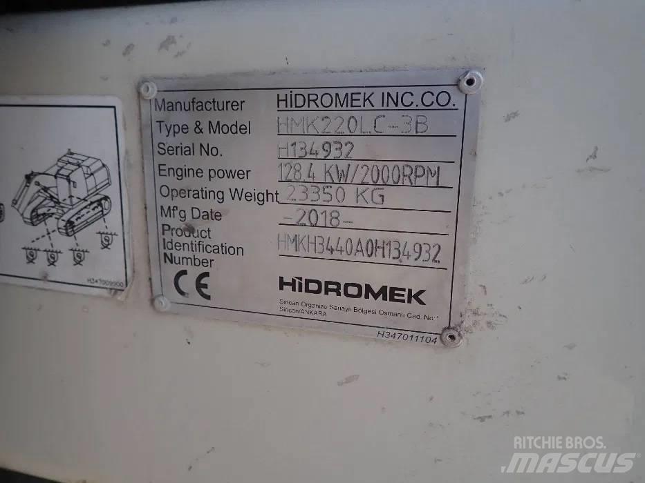 Hidromek HMK 220LC Гусеничные экскаваторы