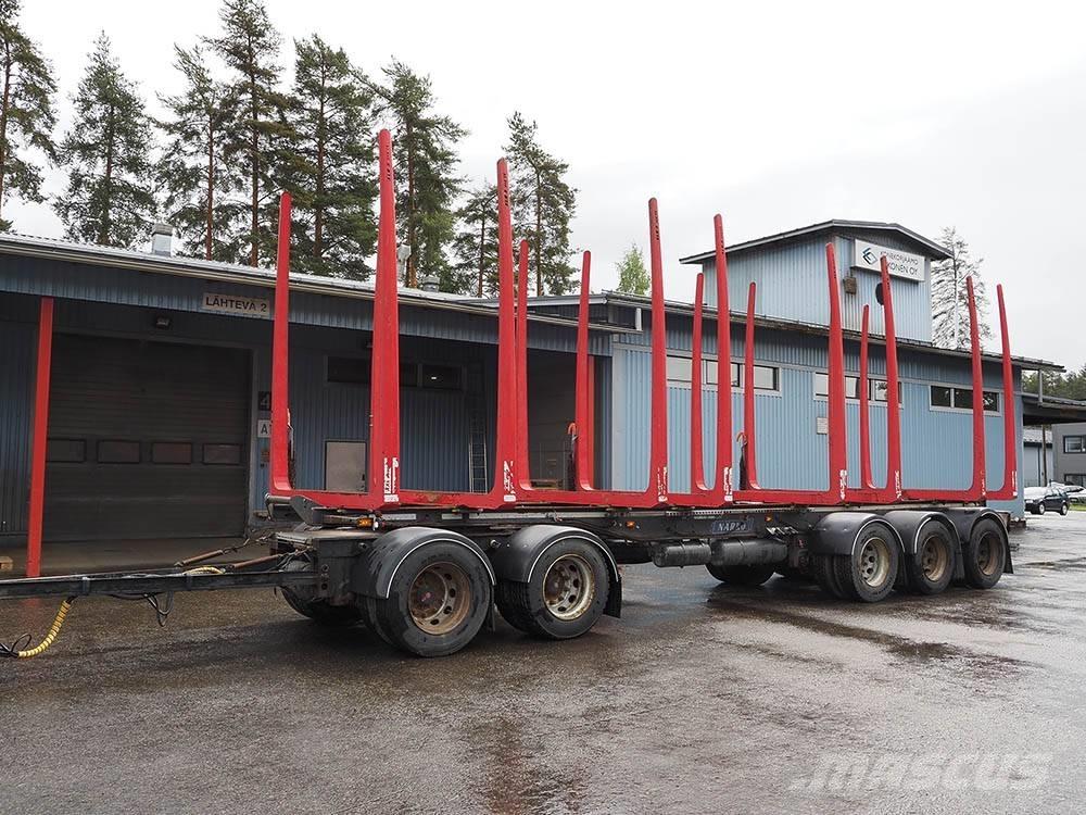 Närko 5 aks. Прицепы Лесовозы