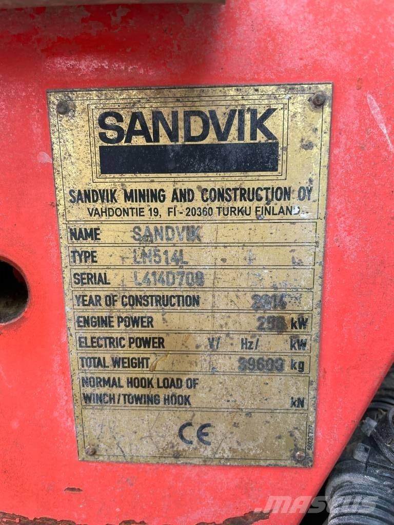 Sandvik LH 514 Подземные погрузчики