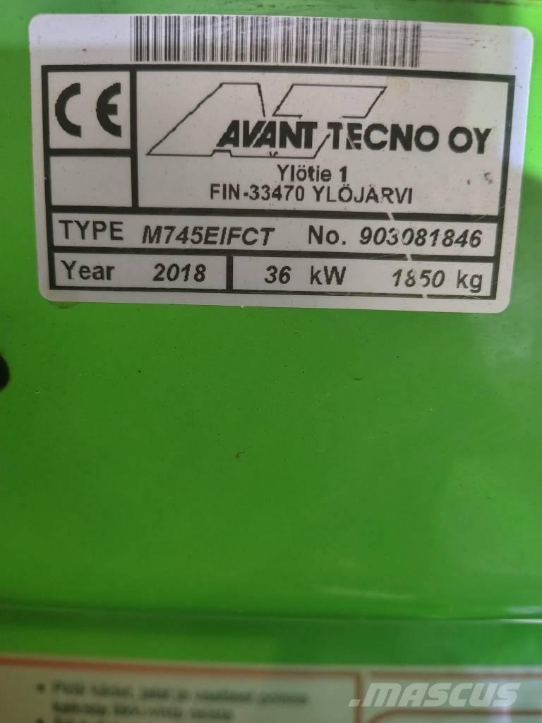 Avant 745 Малые погрузчики