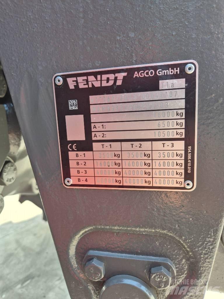 Fendt 822 Vario Трактора