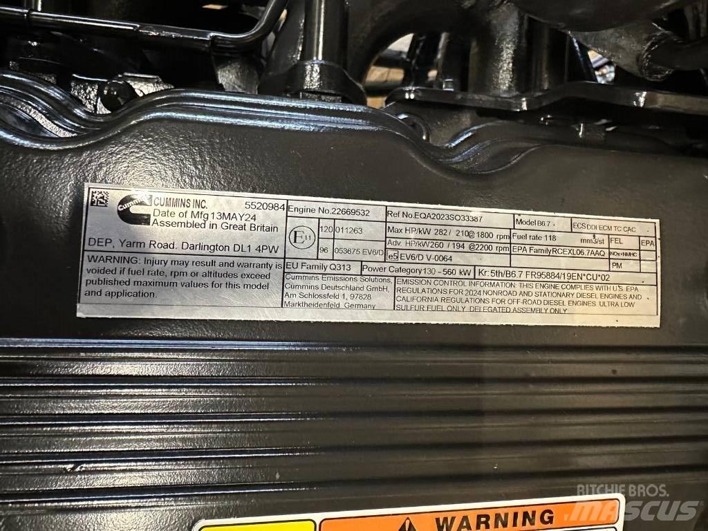 Cummins B6.7 FR95884 Сельхозтехника - Другие