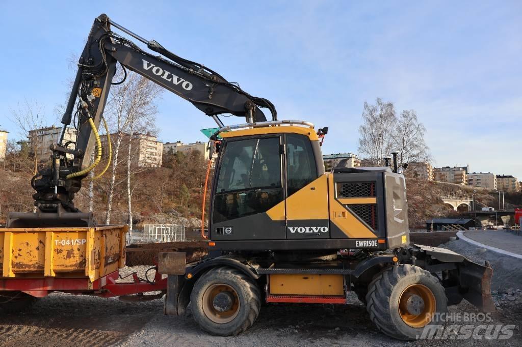 Volvo EWR 150 E Колёсные экскаваторы
