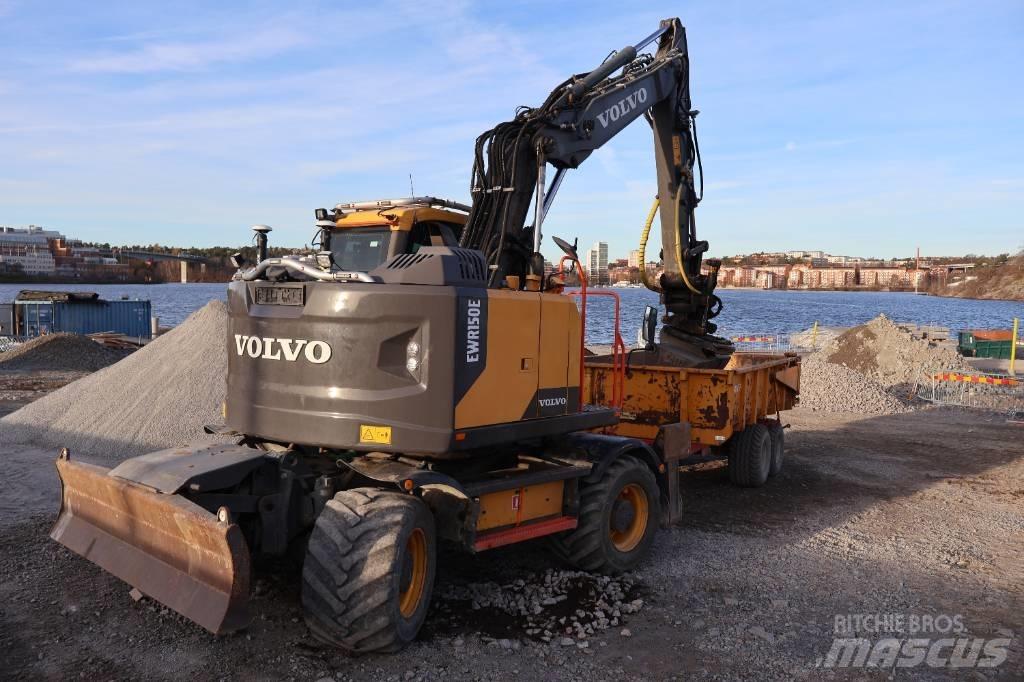 Volvo EWR 150 E Колёсные экскаваторы