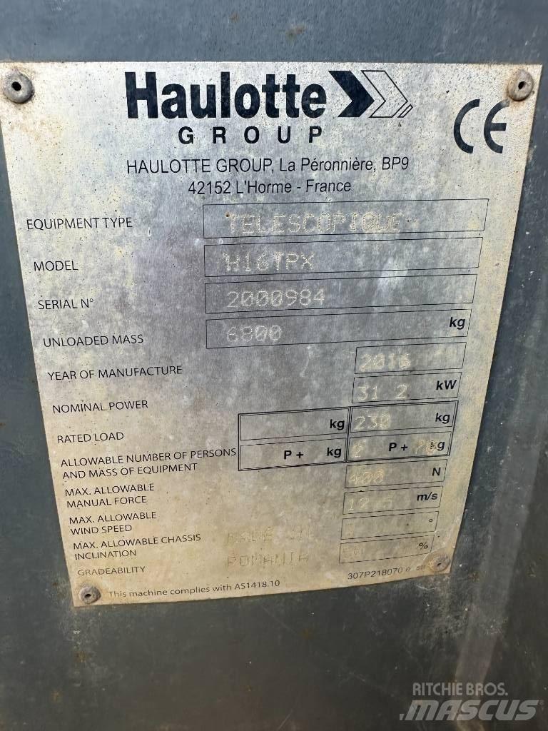 Haulotte H 16 TPX Телескопические подъемники