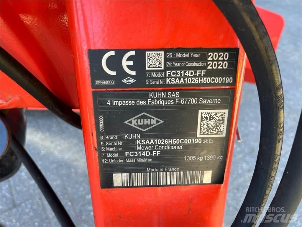 Kuhn FC 314D-FF Косилки плющилки
