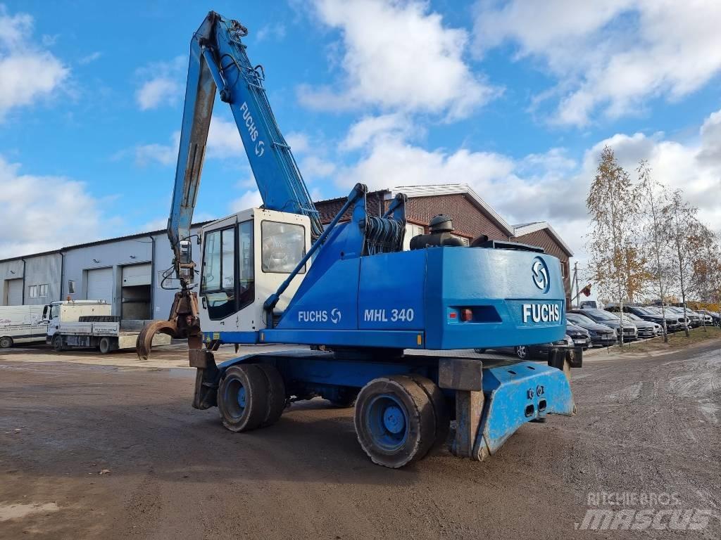 Fuchs MHL 340 Перегружатели металлолома/промышленные погрузчики