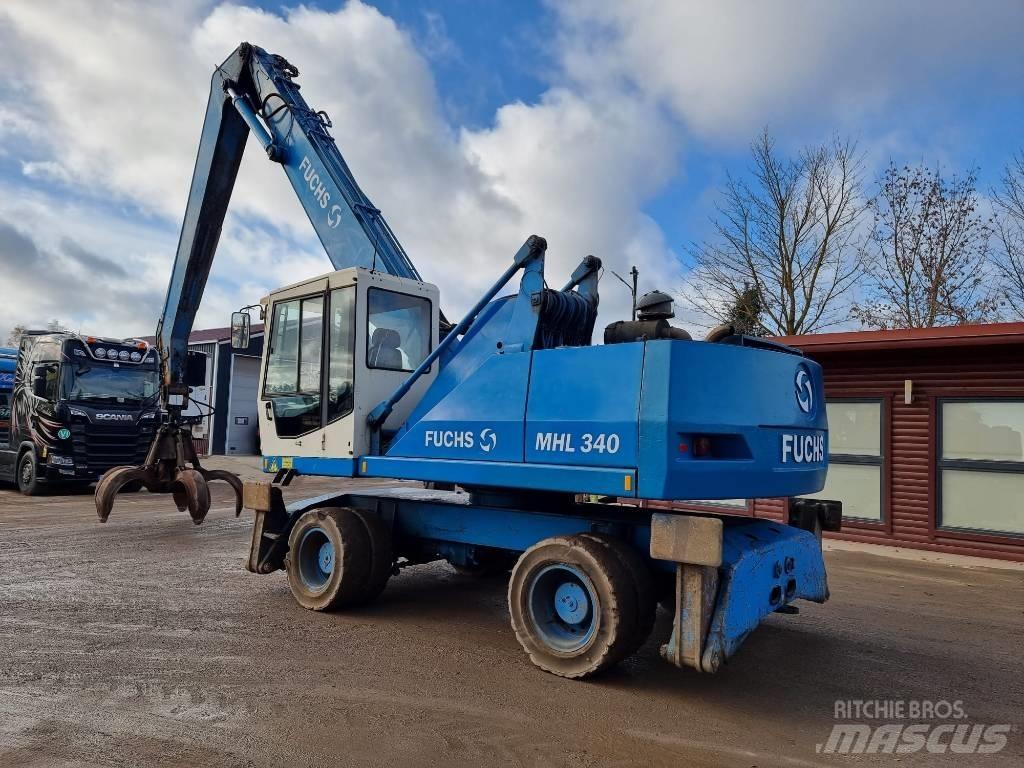 Fuchs MHL 340 Перегружатели металлолома/промышленные погрузчики