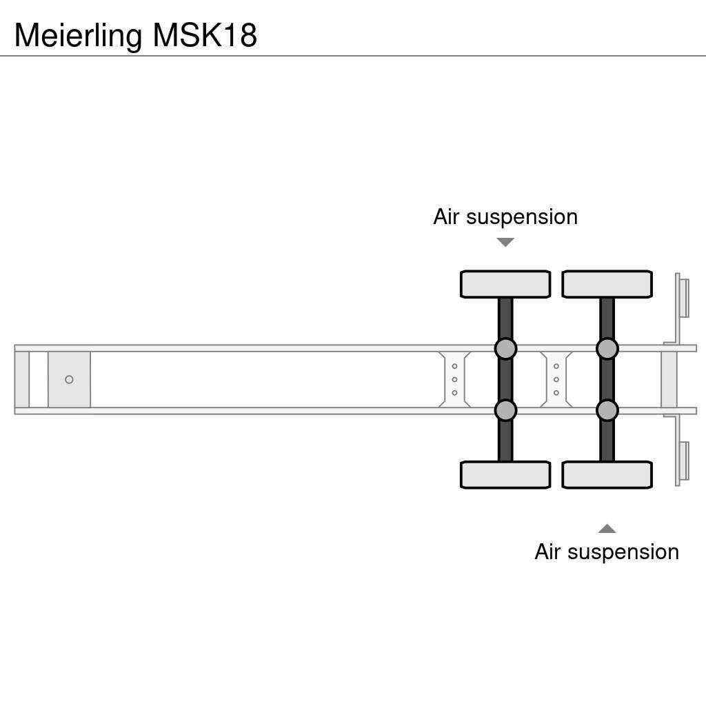 Meierling MSK18 Самосвальные полуприцепы
