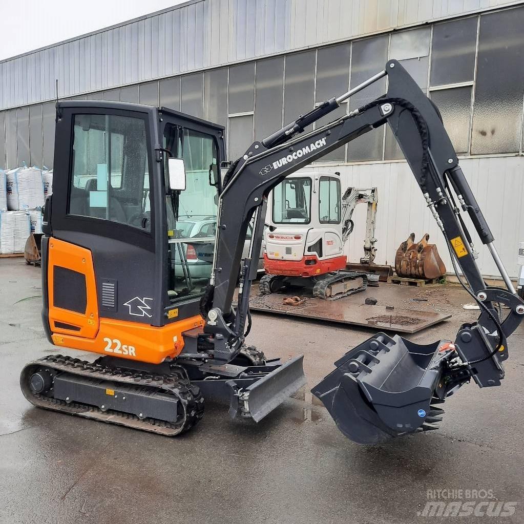 Eurocomach 22 SR Мини-экскаваторы