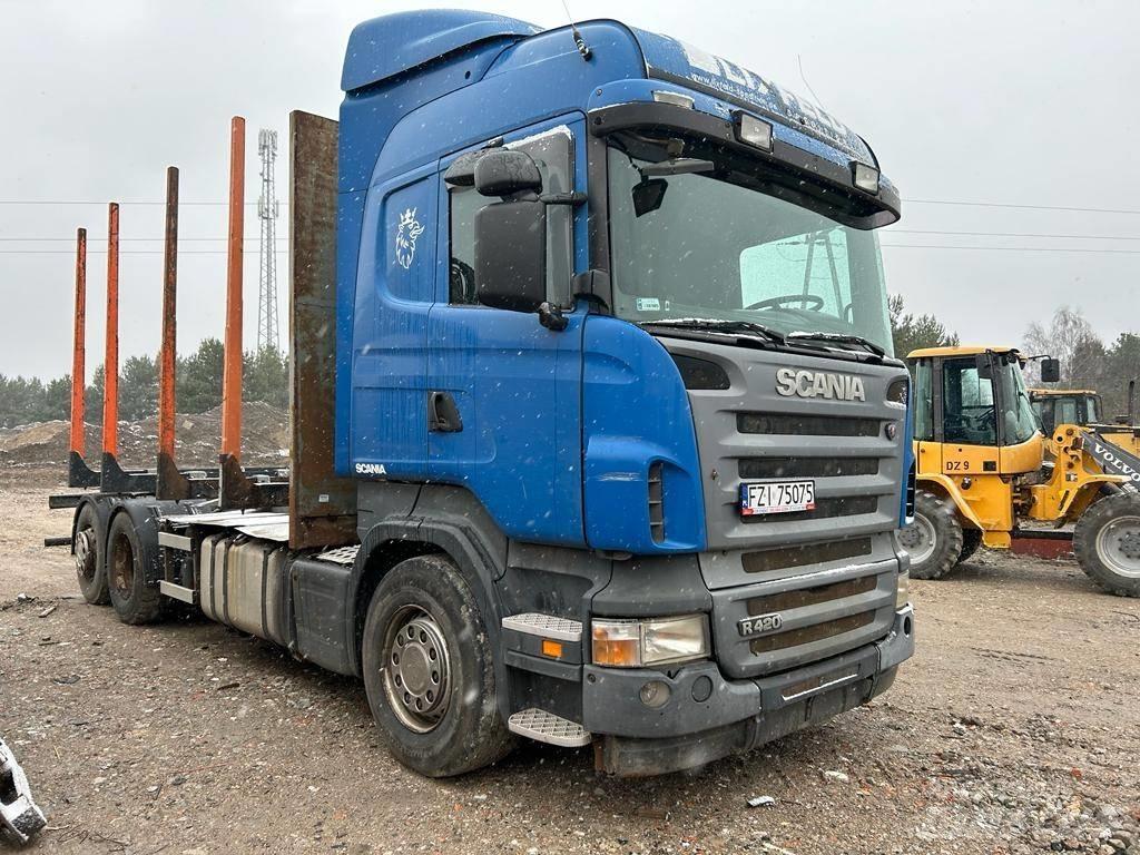 Scania R 420 Лесовозы / Сортиментовозы