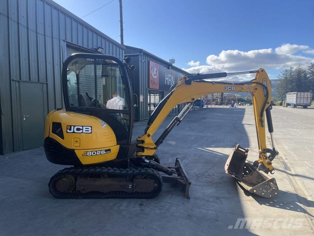 JCB 8026 Мини-экскаваторы