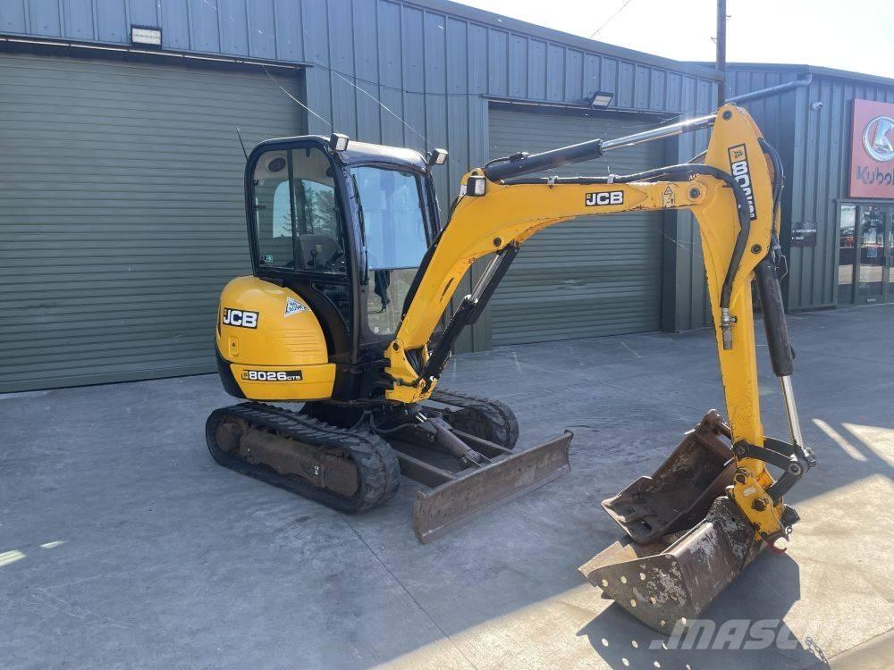 JCB 8026 Мини-экскаваторы