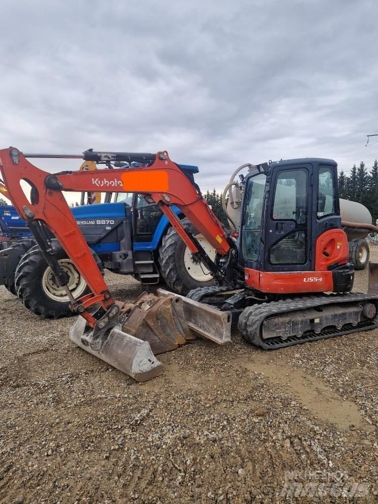Kubota U 55-4 Мини-экскаваторы