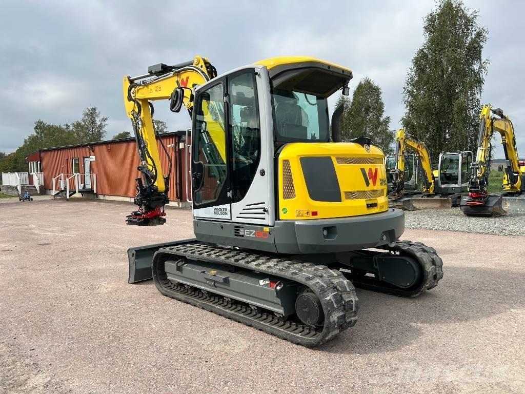 Wacker Neuson EZ80 Малые экскаваторы 7т-12т