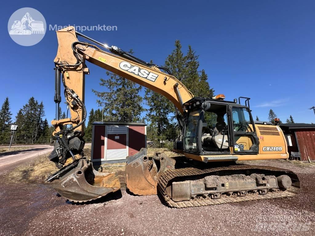CASE CX 210 D Гусеничные экскаваторы