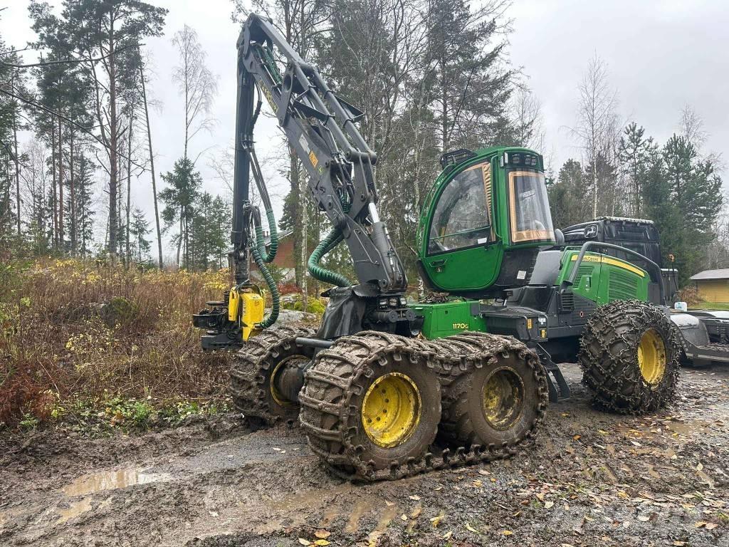 John Deere 1170 G Харвестеры