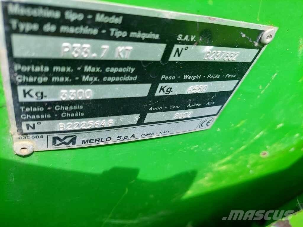 Merlo P 33.7 KT Телескопические погрузчики