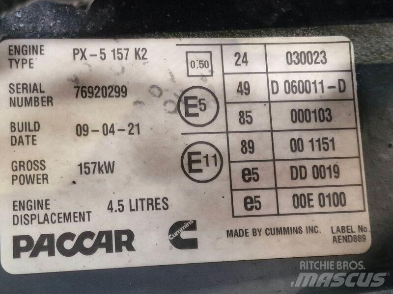 DAF PX-5 157 K2 Двигатели