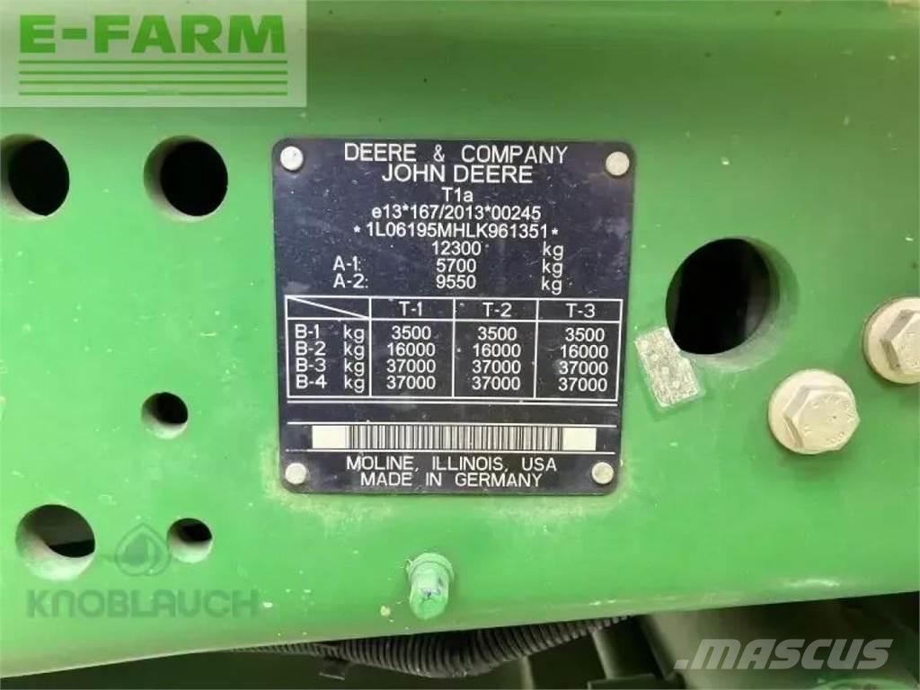John Deere 6195m Трактора