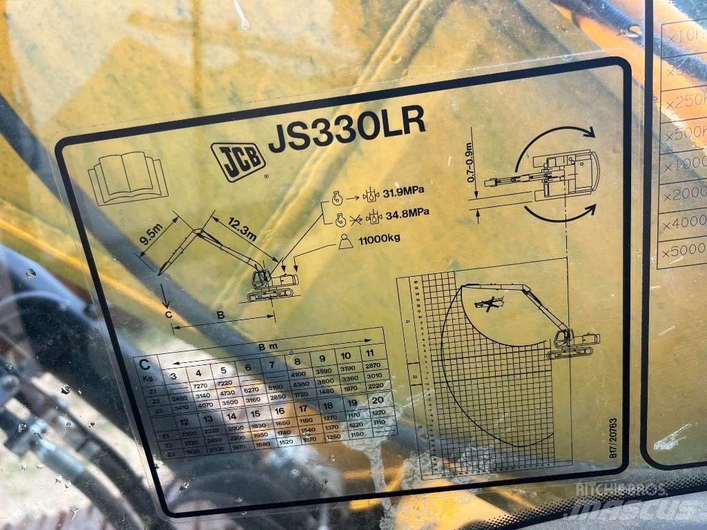 JCB Js 330 lr Экскаваторы с большим вылетом