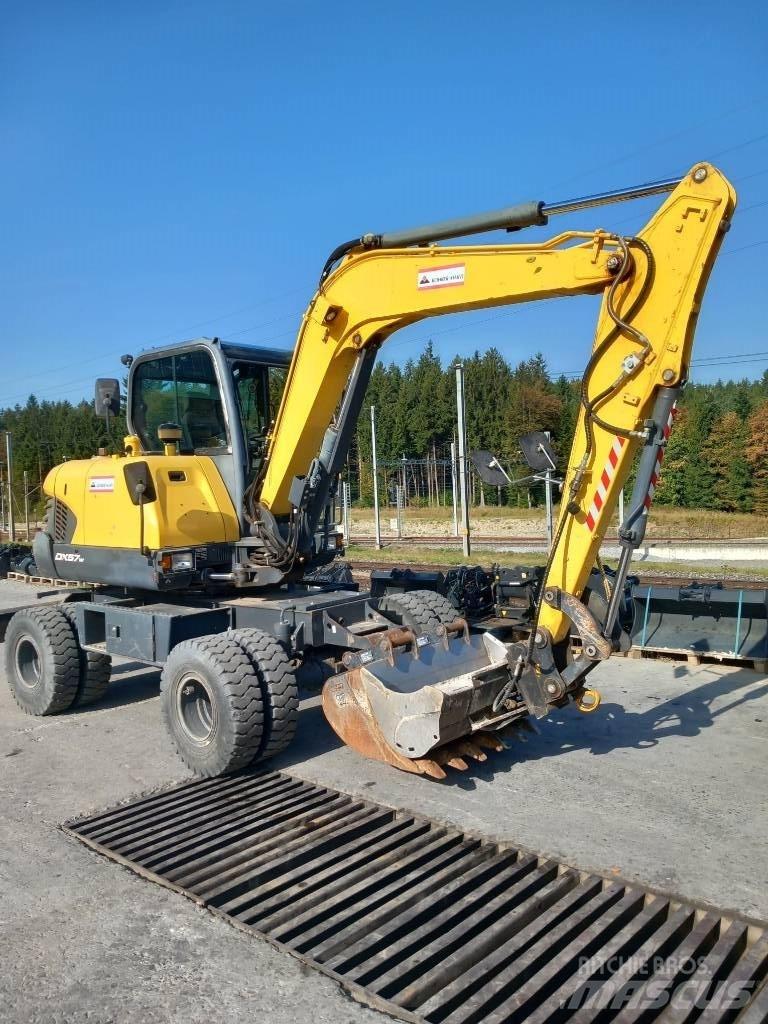 Doosan DX 57 W-5 Колёсные экскаваторы