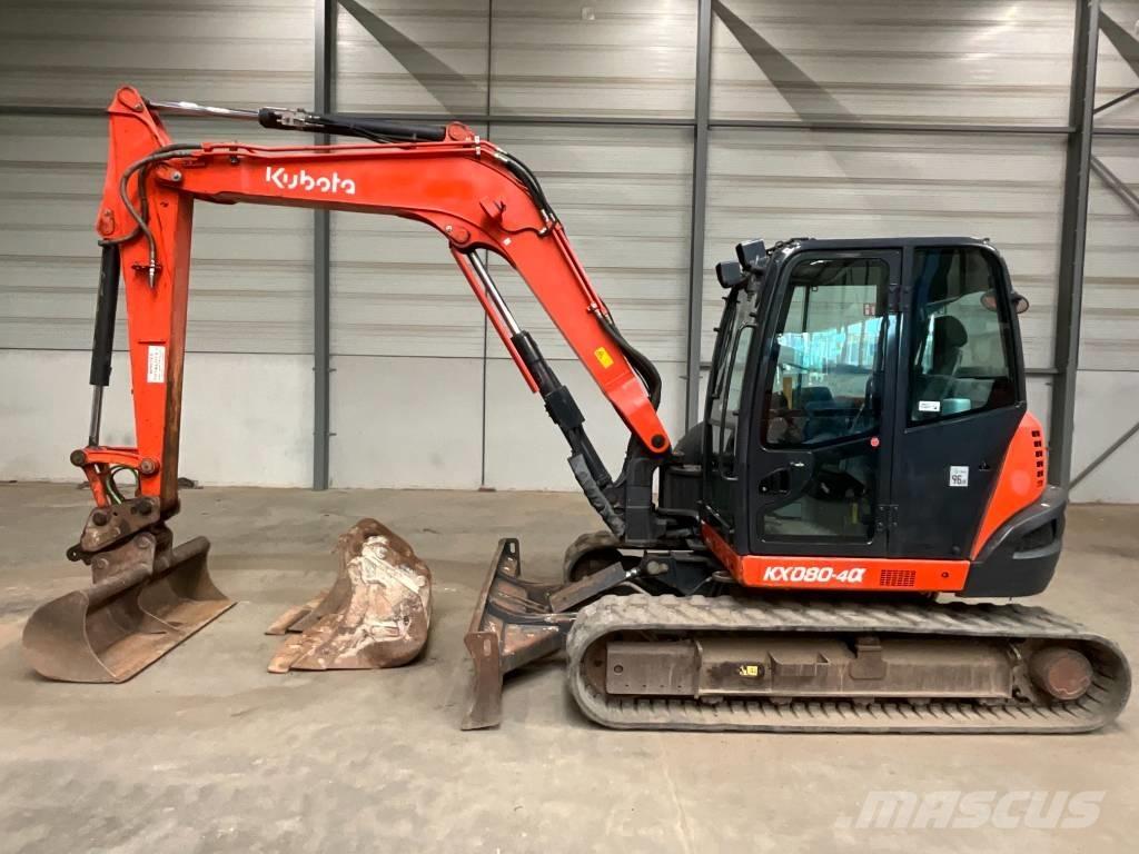 Kubota KX 080-4 A Малые экскаваторы 7т-12т