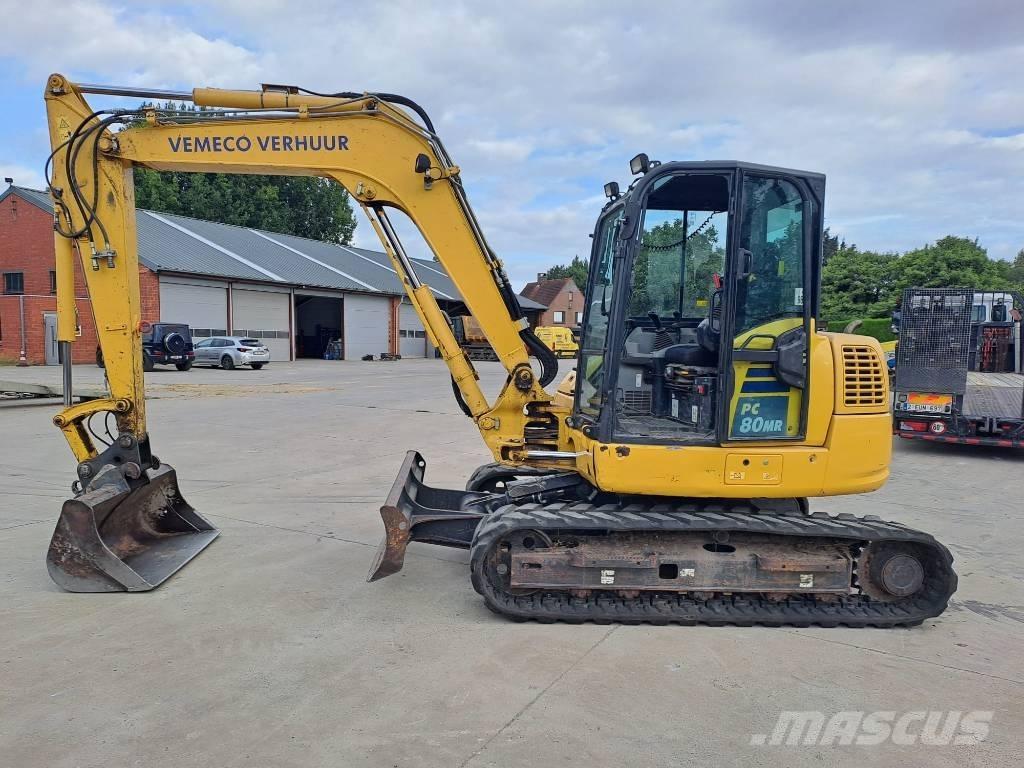 Komatsu PC 80 MR-5 Малые экскаваторы 7т-12т